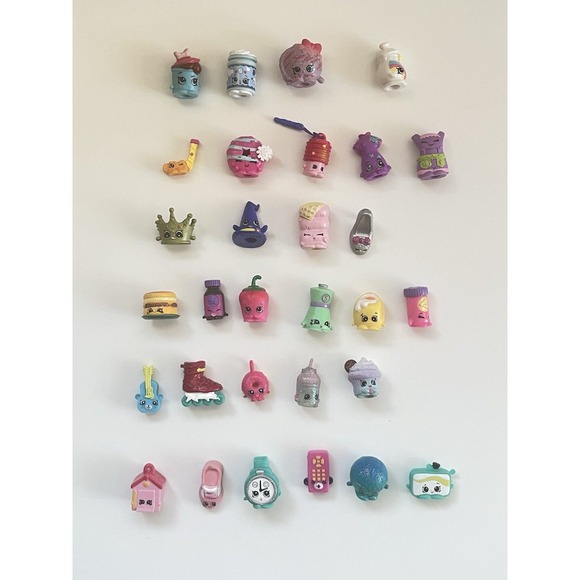 Shopkins Set Of 30 Miniatures Seasons 4-9 Rare, Ultra Rare,...